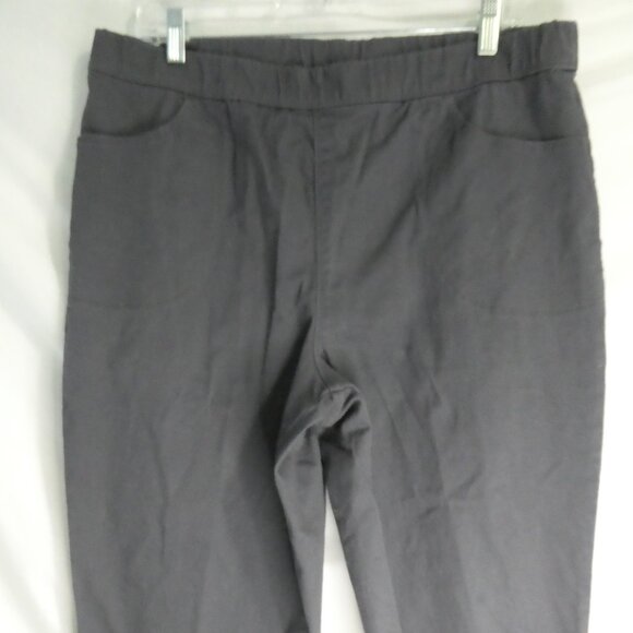 CROFT & BARROW | Stretch | large | Dark Grey Long Shorts | Stretchy Waistband - Picture 6 of 16